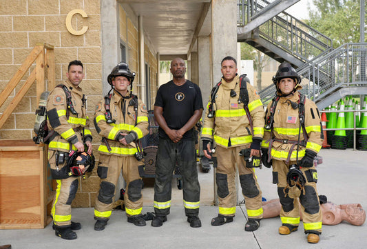 MDFR RIT training in turnout gear