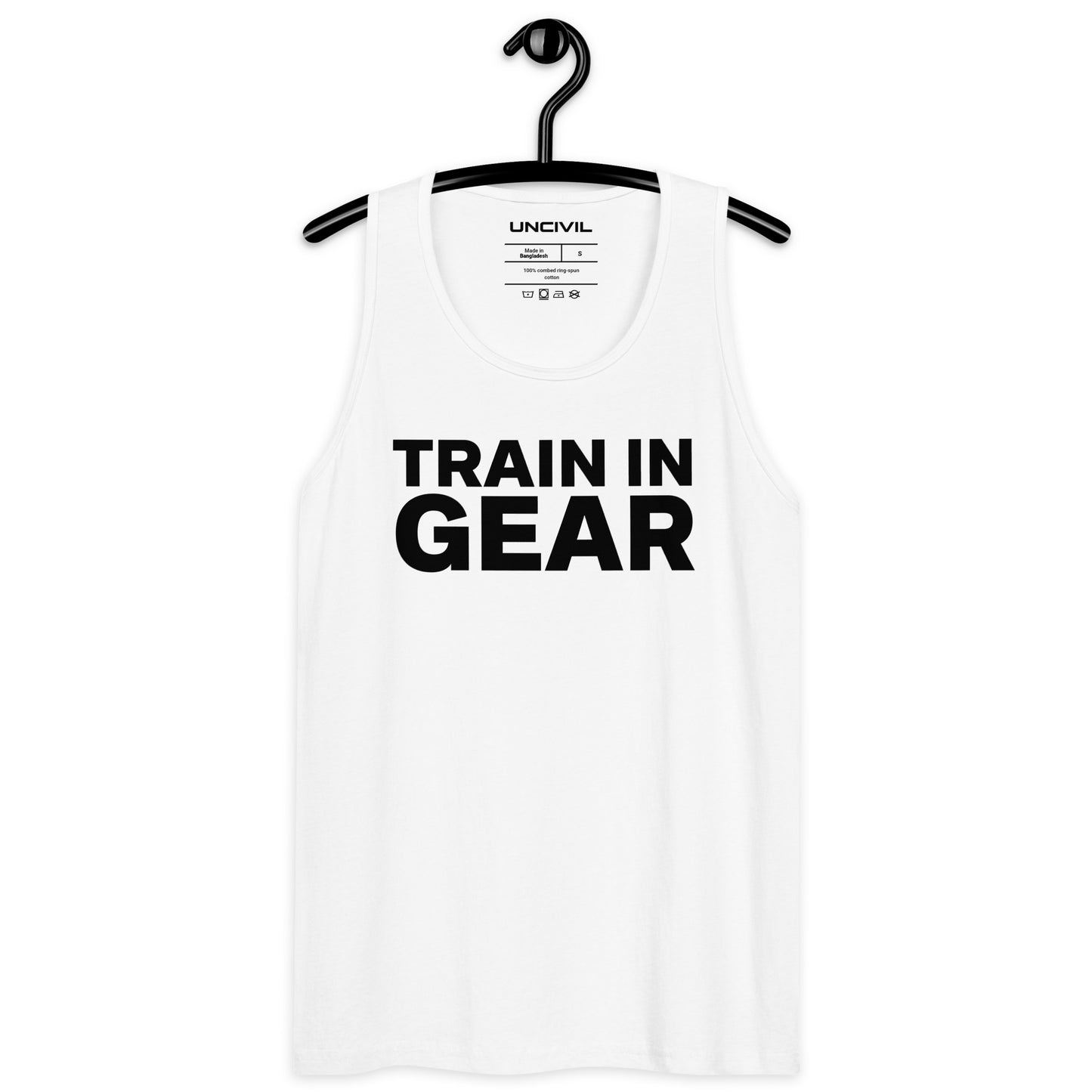 White Train in Gear Men’s Premium Tank