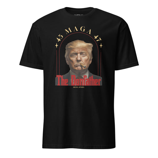 Black The Donfather Trump T-Shirt