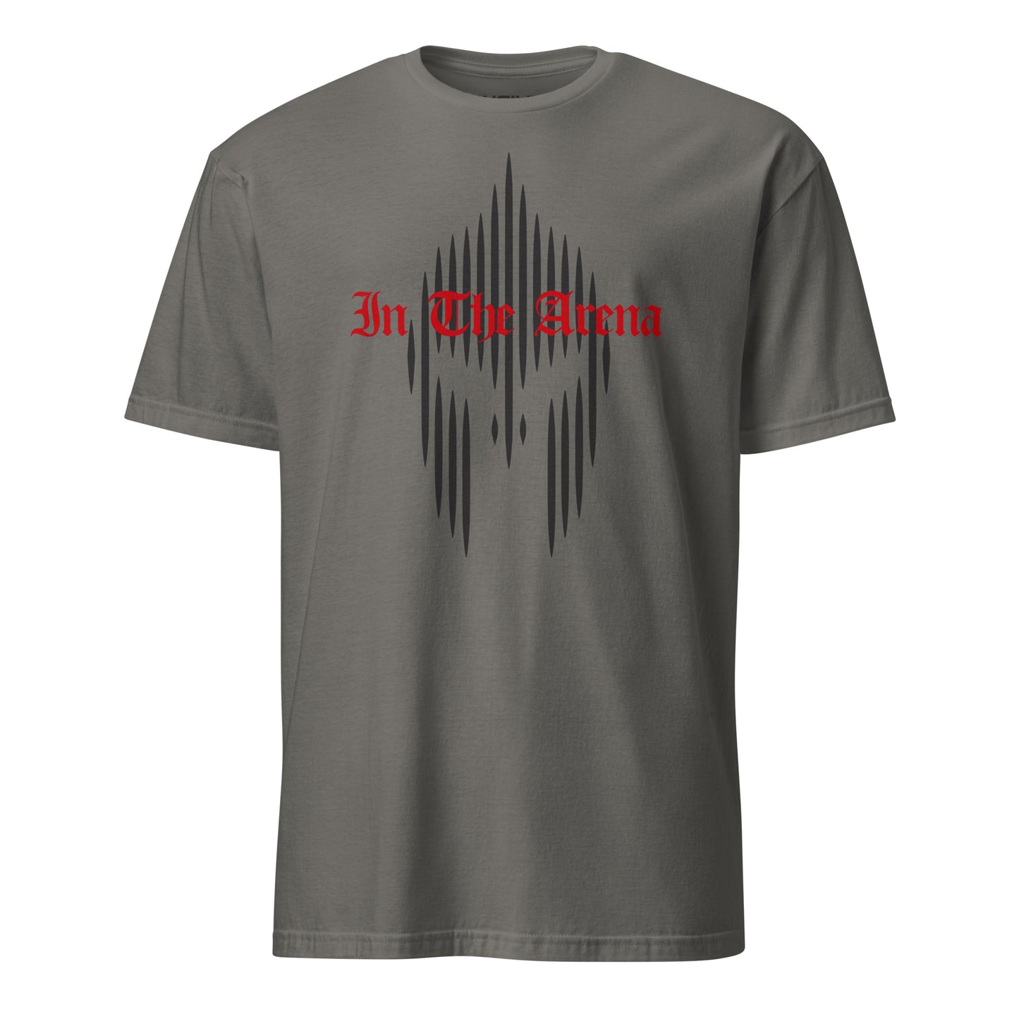 Dark Grey Charcoal In The Arena Spartan Unisex T-Shirt