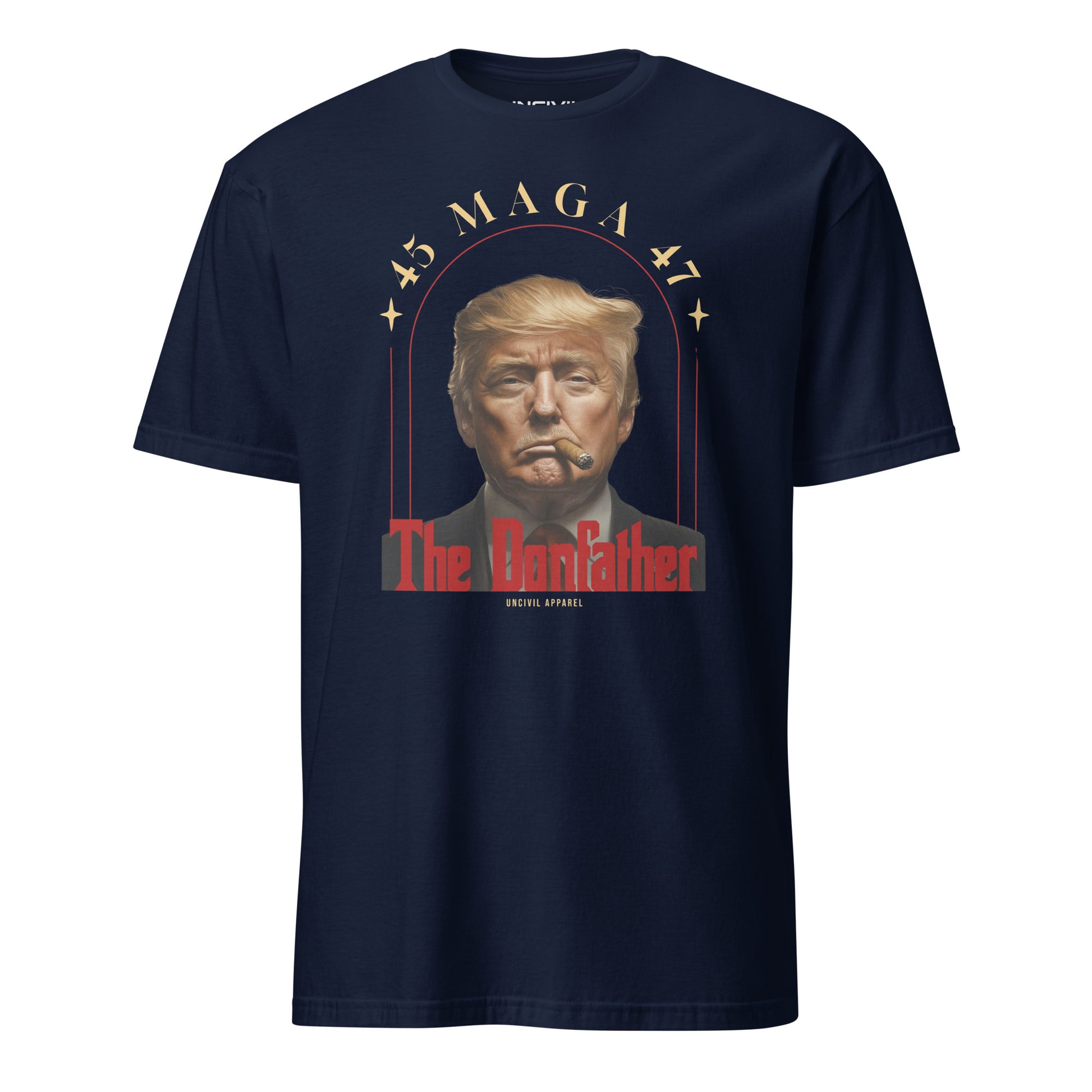 Navy Blue The Donfather Trump T-Shirt