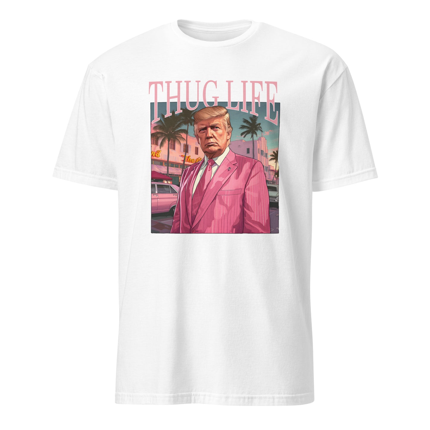 White Thug Life Trump Limited Time Design T-Shirt