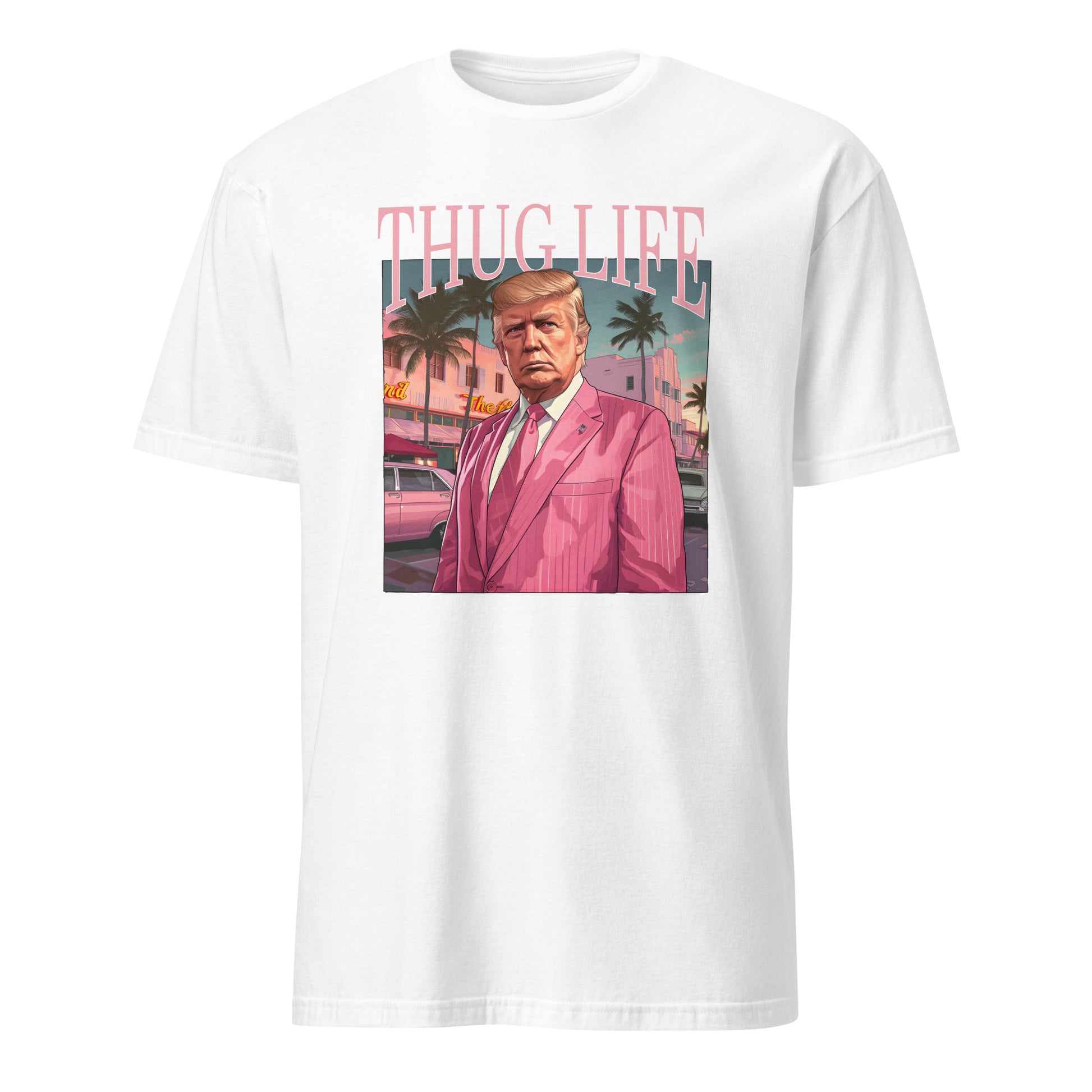 White Thug Life Trump Limited Time Design T-Shirt