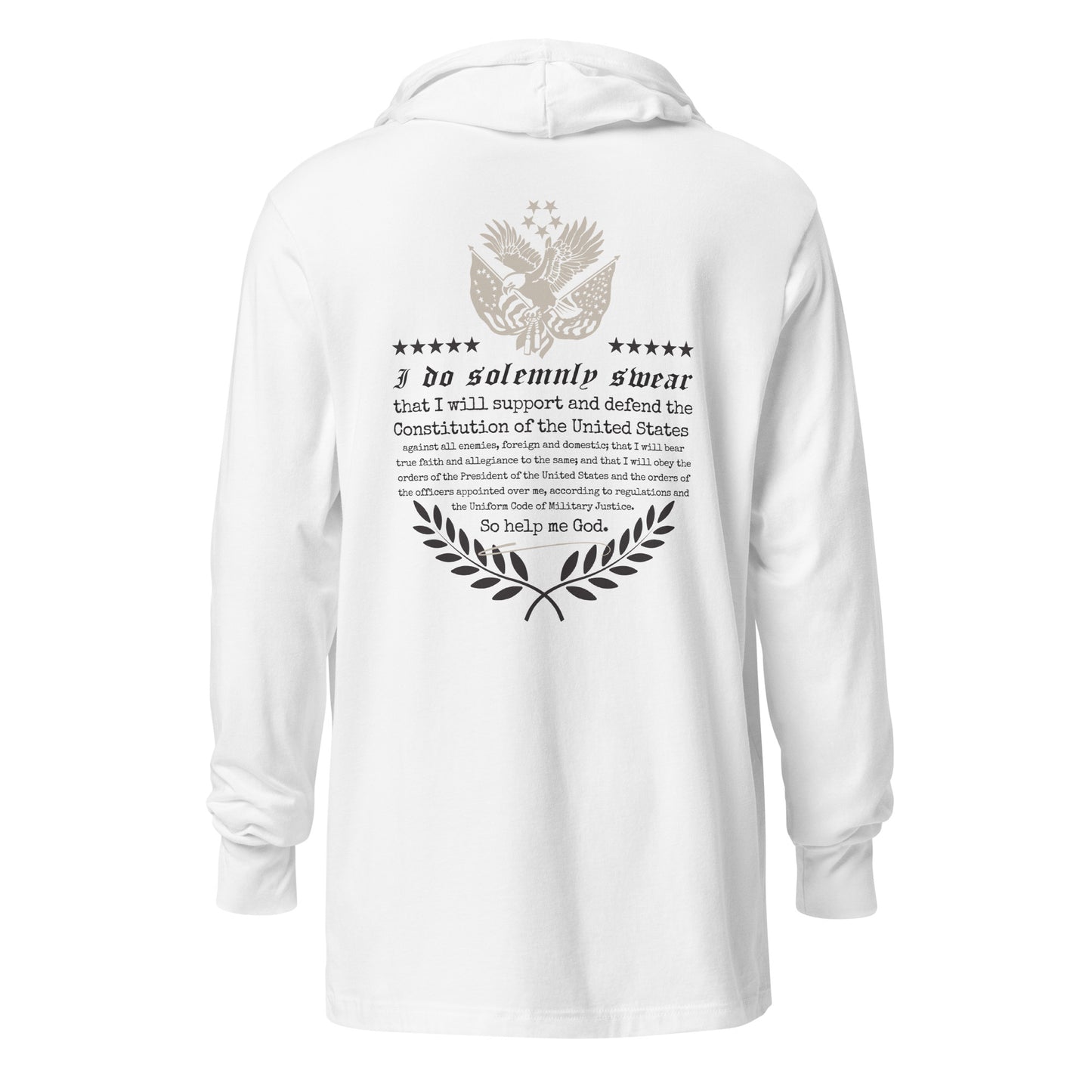 UNCIVIL Oaths of Enlistment Hoodie Long-Sleeve Tee