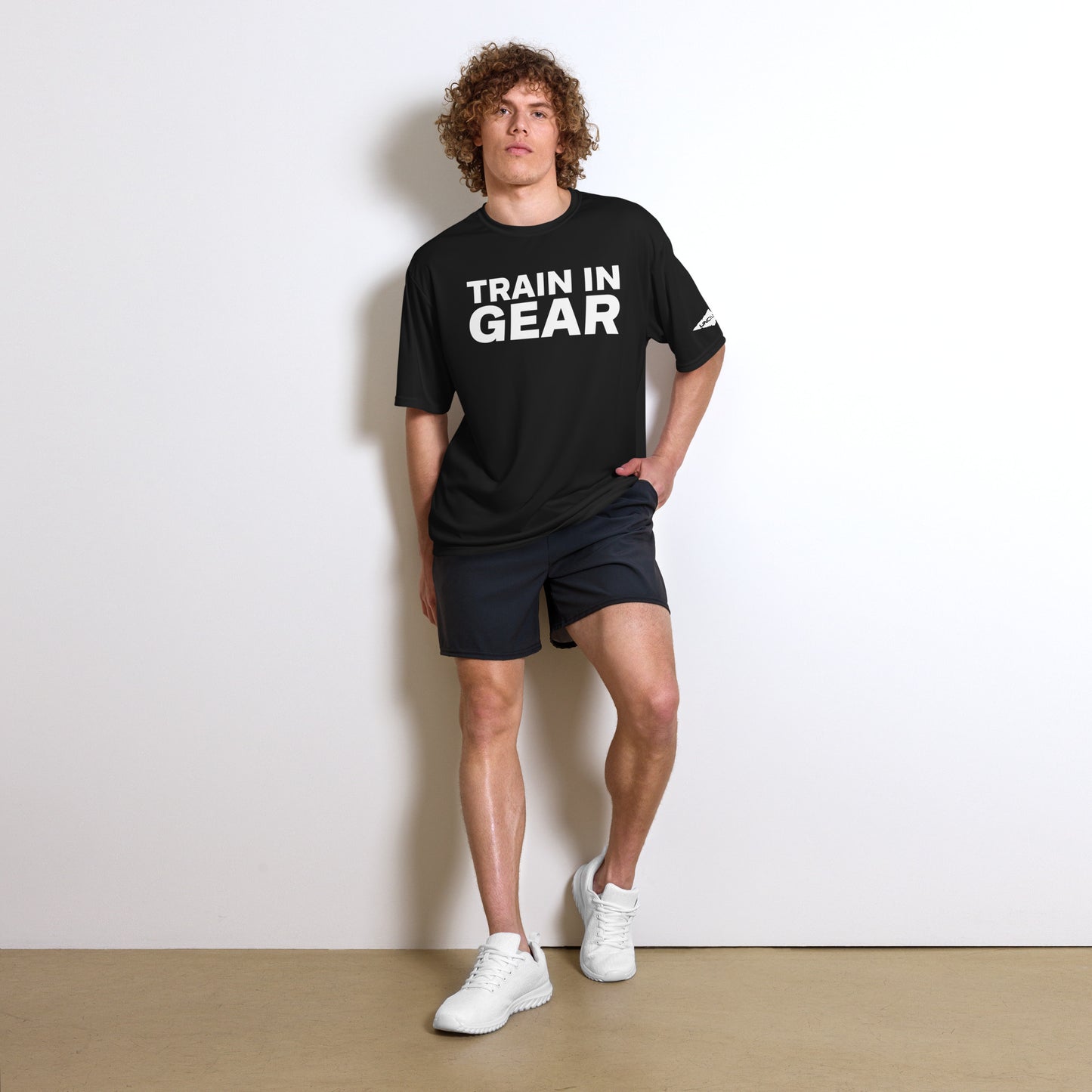 Black Dri-Fit Train in Gear UNCIVIL Tee