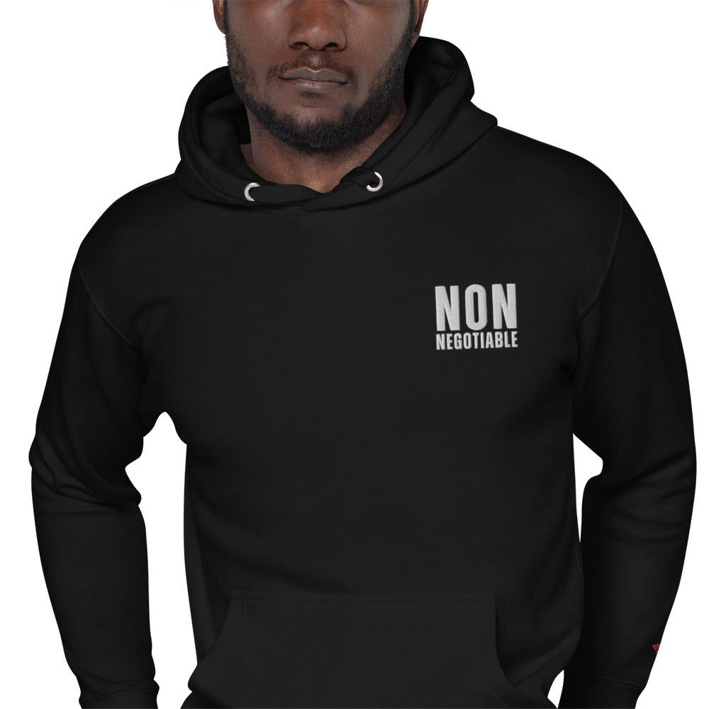 Non-Negotiable UNCIVIL Black Hoodie