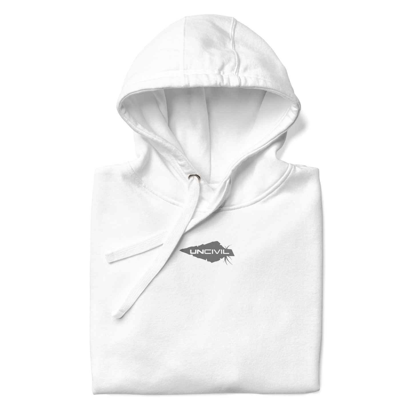White Hoodie, Uncivil spear in grey and White