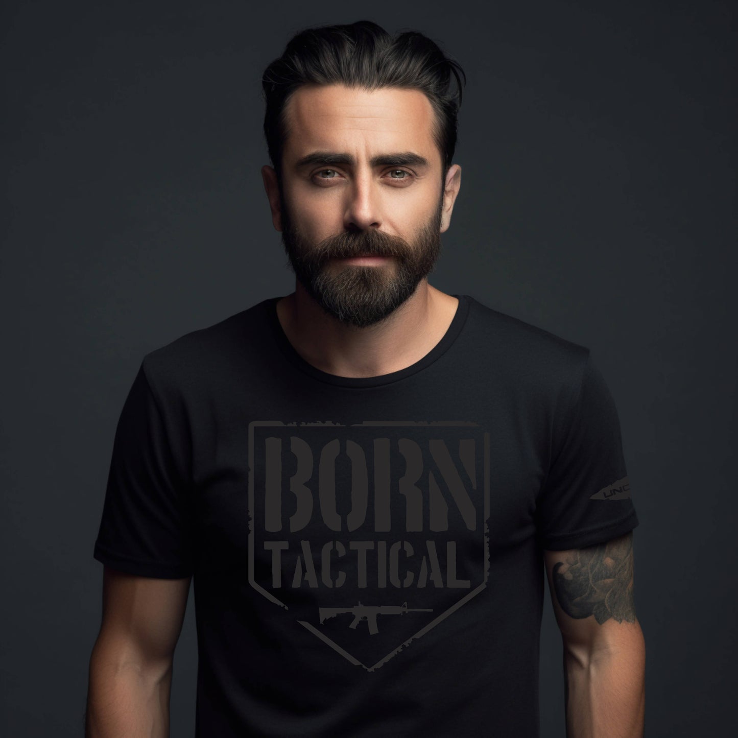 Black Born Tactical Stealth Edition T-Shirt