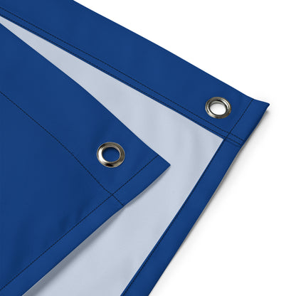 Train in Gear Flag - Blue and White First Responder Uncivil Flag