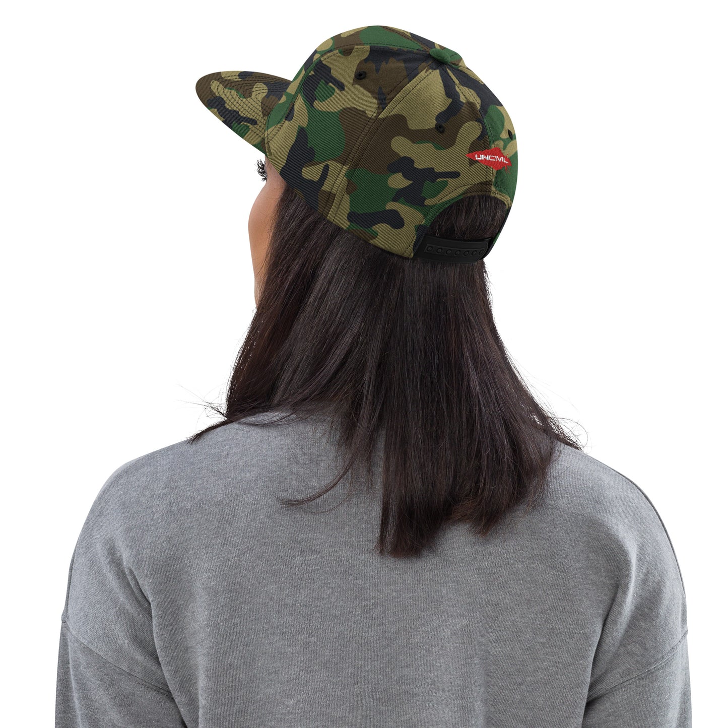 Camo Keys to the City, Halligan Bar classic snapback hat for firefighters