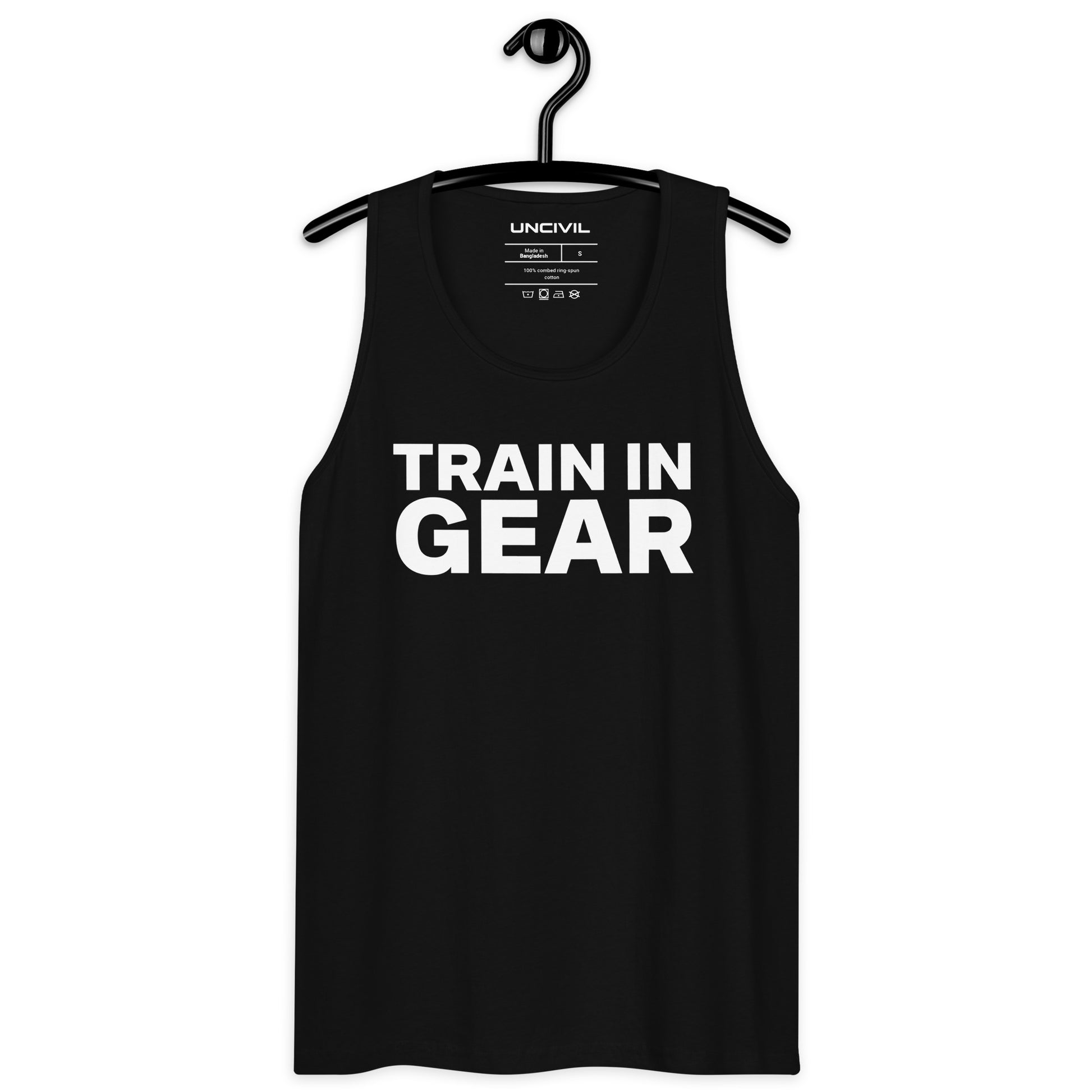 Black Train in Gear Men’s Premium Tank