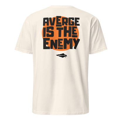 Natural Average is the Enemy T-Shirt with Black UNCIVIL Spear