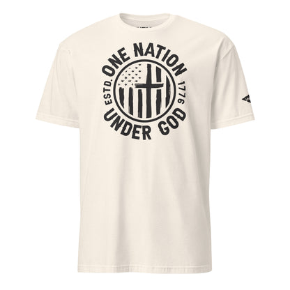 Natural One Nation Under God T-Shirt