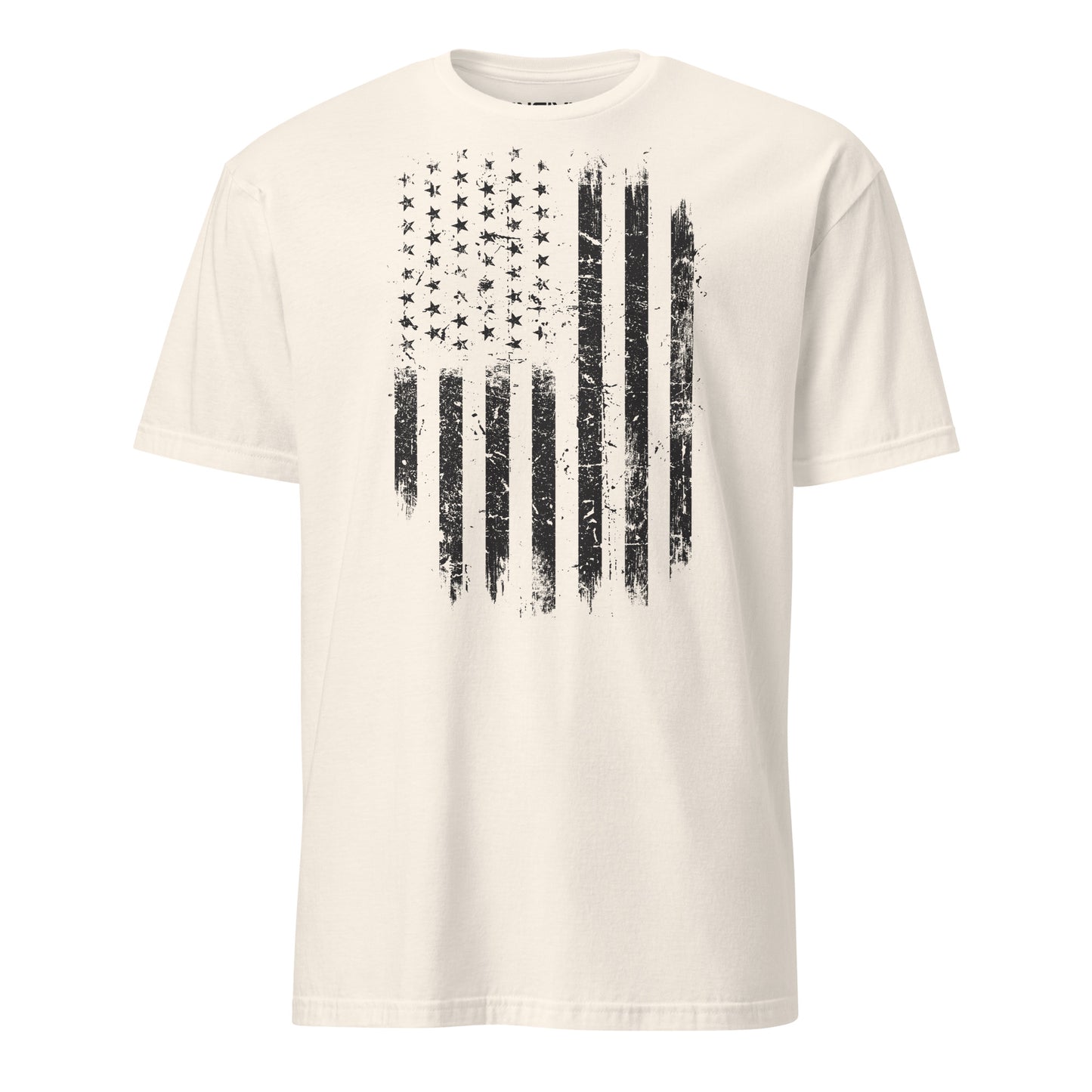 Natural 'Merica Distressed American Flag Stealth Edition Unisex T-Shirt