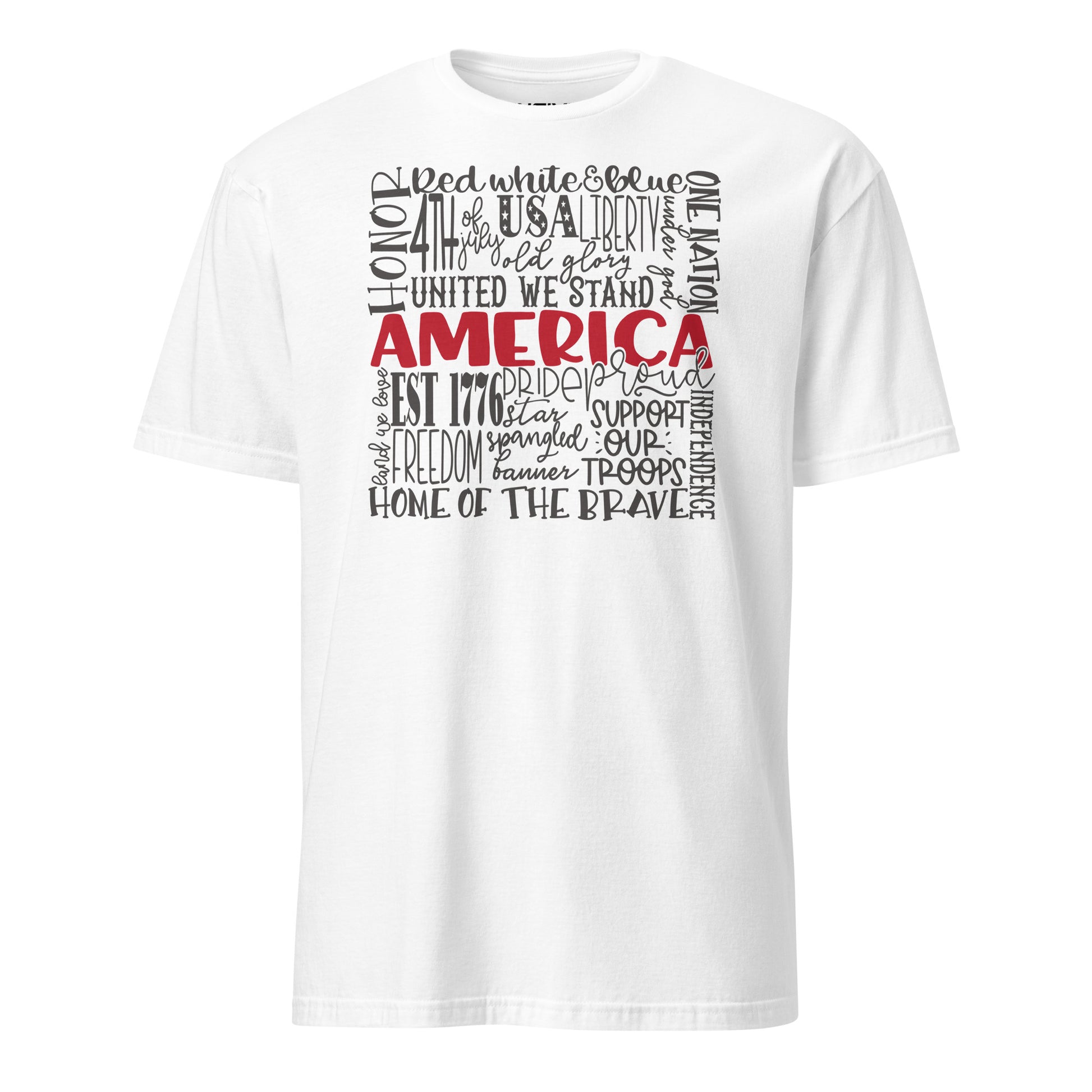 White America Women's Patriotic T-Shirt