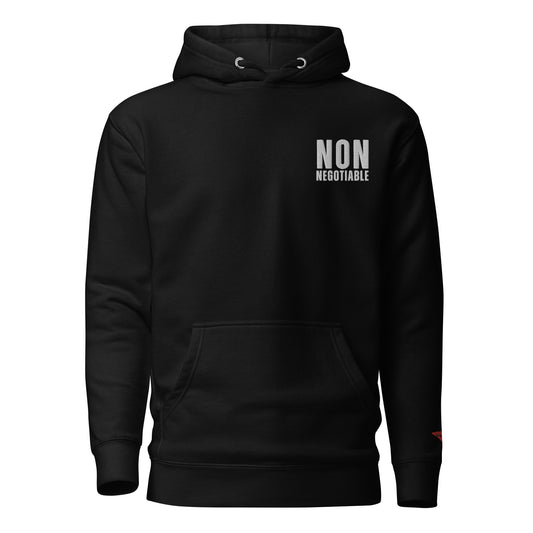 Non-Negotiable UNCIVIL Black Hoodie