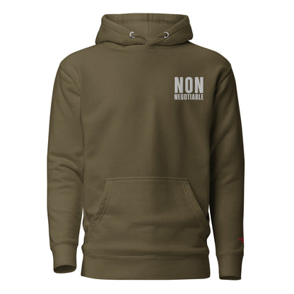 Non-Negotiable UNCIVIL Army Green Hoodie