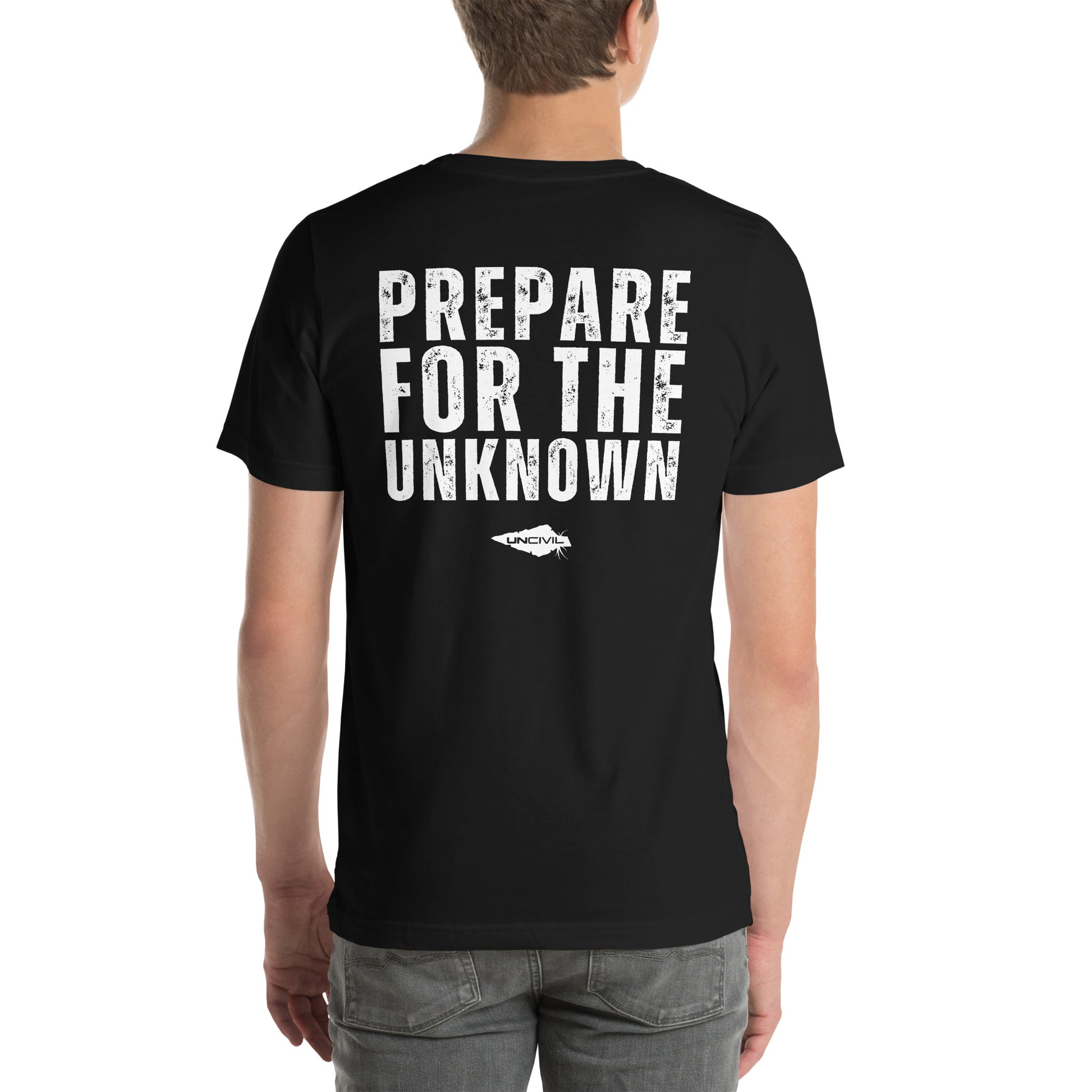 Prepare for the Unknown t-shirt UNCIVIL black
