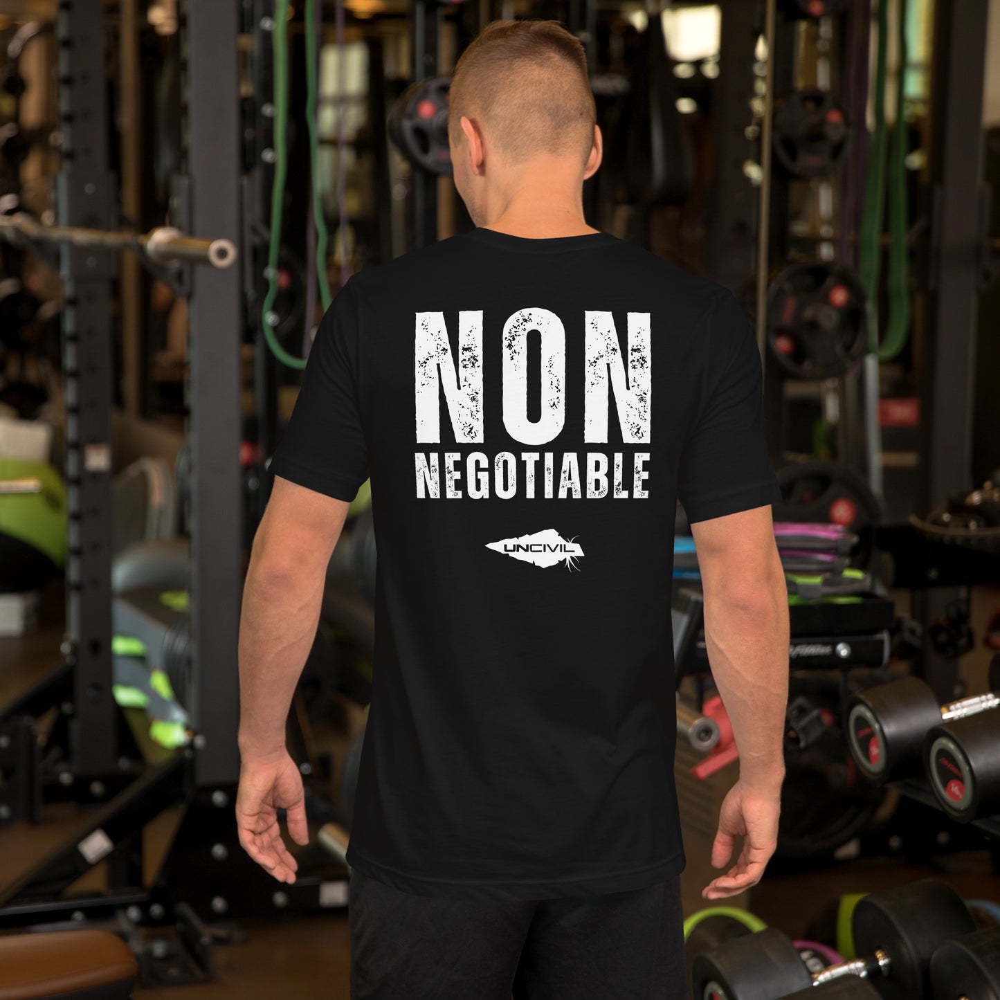 Non-Negotiable Black UNCIVIL Tee