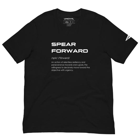 SPEAR Forward definition UNCIVIL black shirt