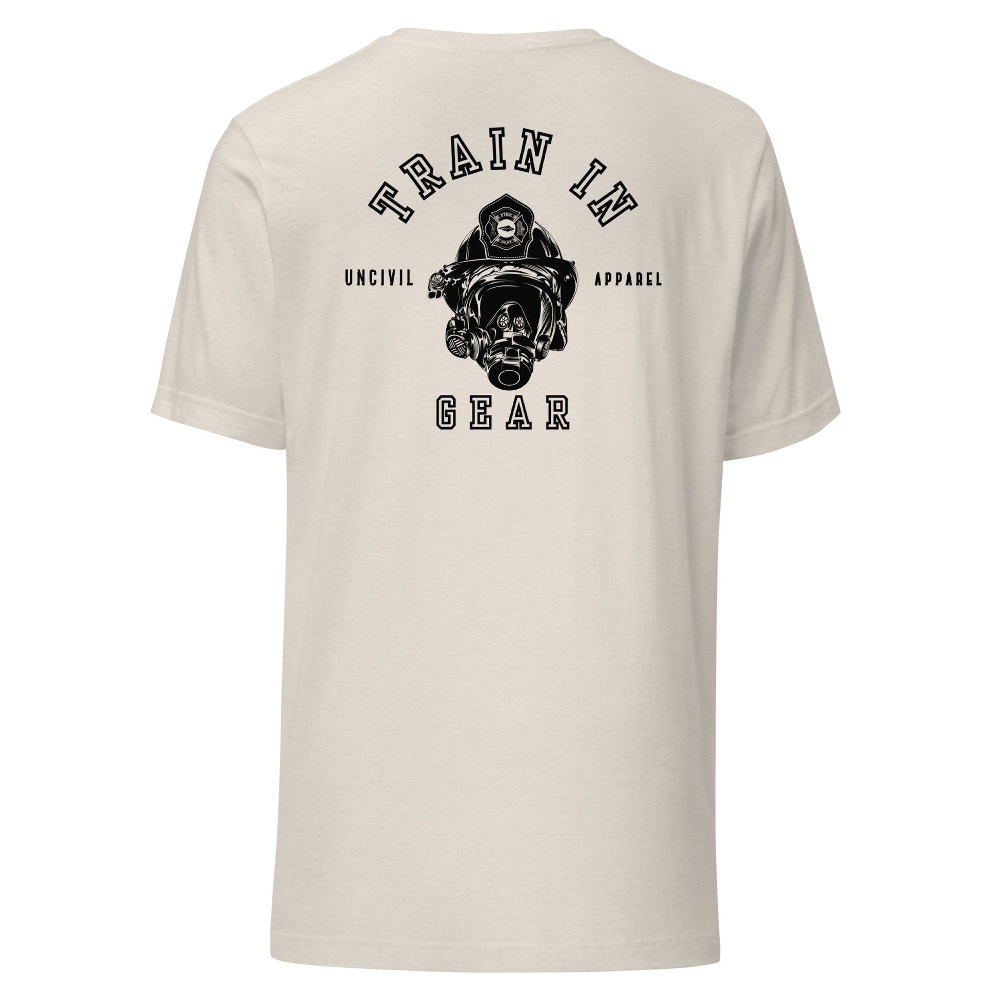 gear t shirts Train in Gear UNCIVIL Graphic T-Shirt (Front/Back) Army / L