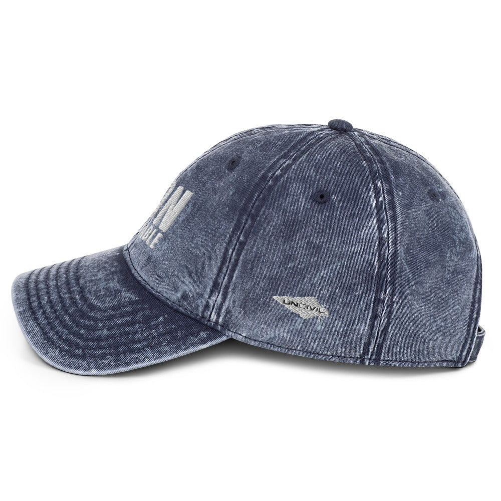 Non-Negotiable UNCIVIL Blue Vintage Hat