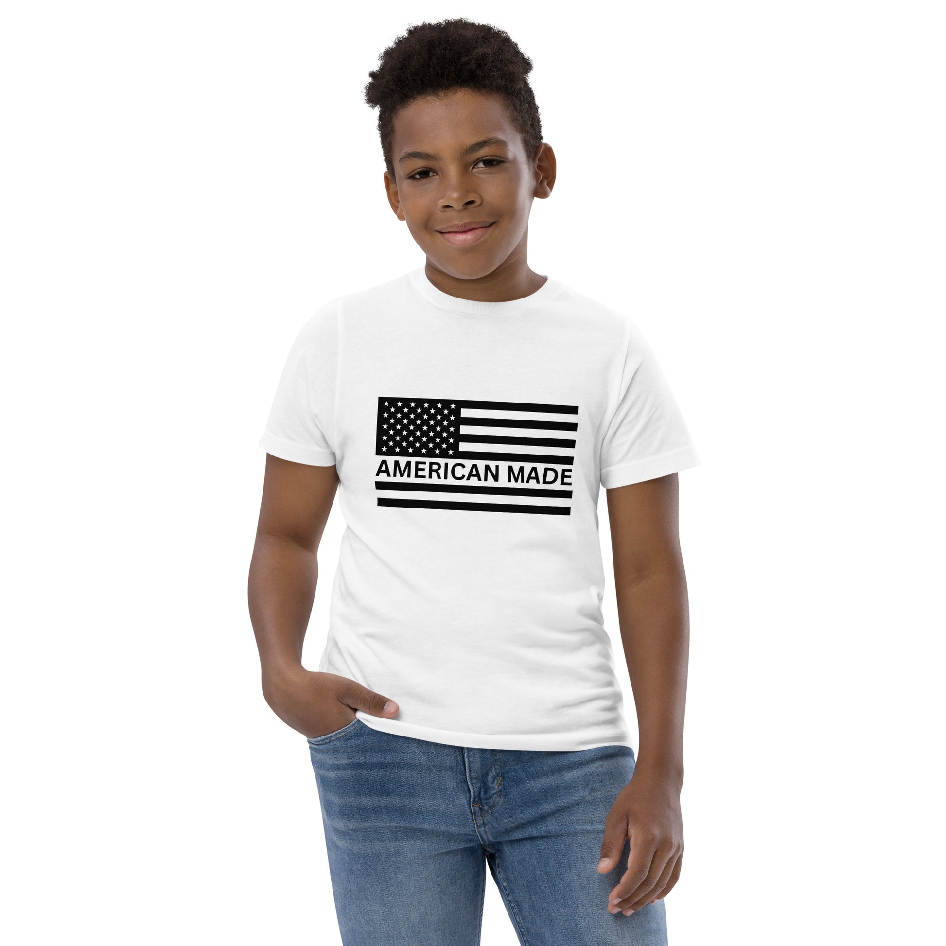 Let your young patriots show their love for America with our American Made Youth UNCIVIL Tee. This tee features a bold American flag graphic that will showcase your child's patriotism and support for American values.