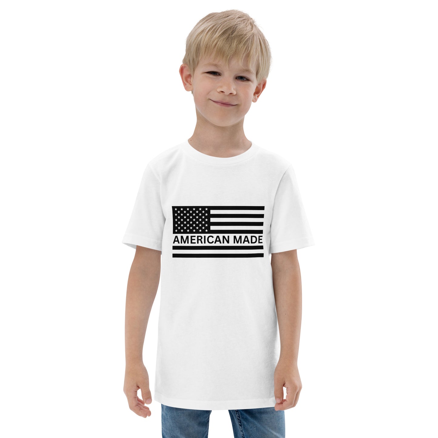 Let your young patriots show their love for America with our American Made Youth UNCIVIL Tee. This tee features a bold American flag graphic that will showcase your child's patriotism and support for American values.