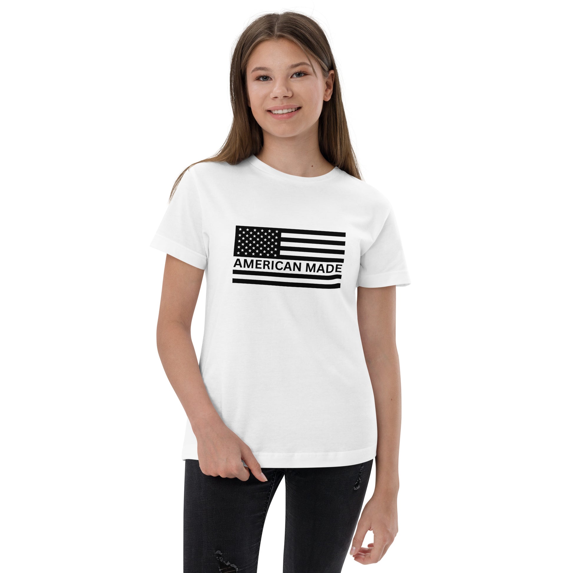 Let your young patriots show their love for America with our American Made Youth UNCIVIL Tee. This tee features a bold American flag graphic that will showcase your child's patriotism and support for American values.