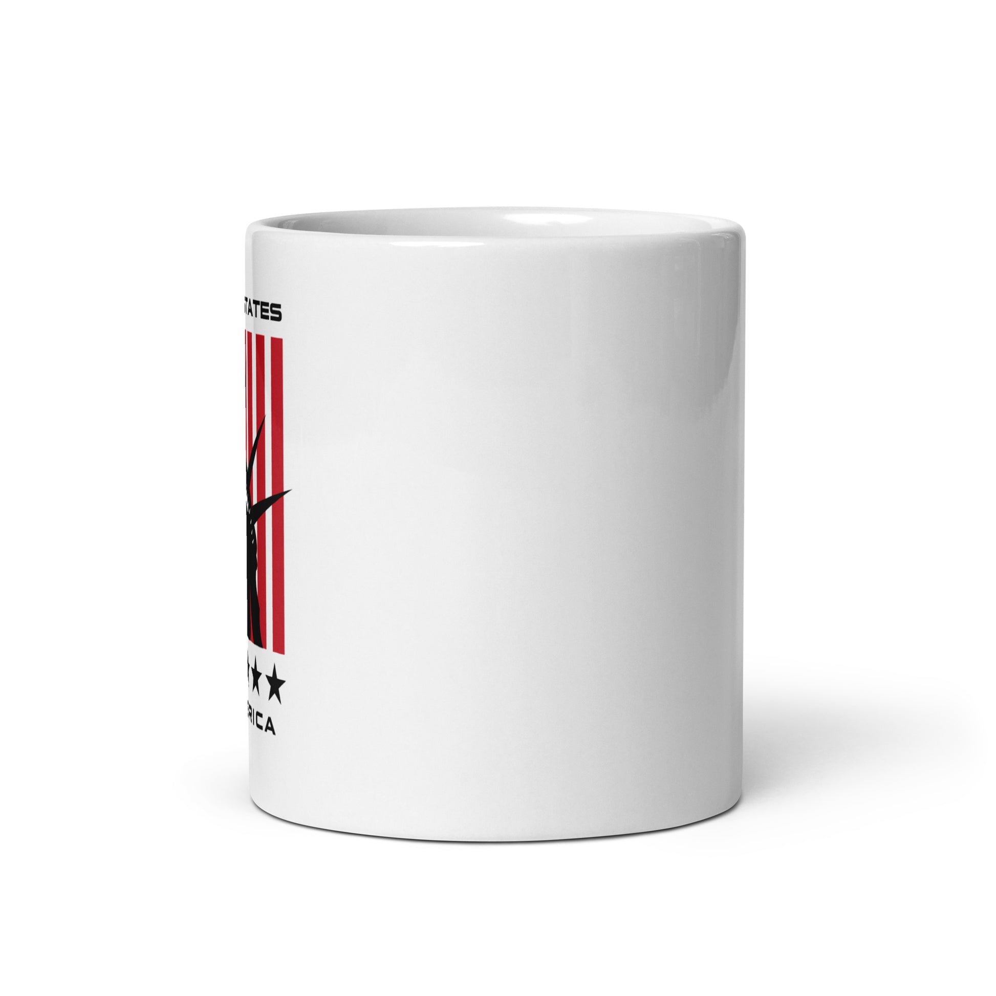 Disrupt the ordinary, drink from our UNCIVIL States of America ceramic mug, featuring the Statue of Liberty.